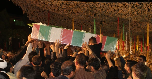 برگزاری مراسم شب وداع با شهید گمنام در پردیس حضرت معصومه(س) 2