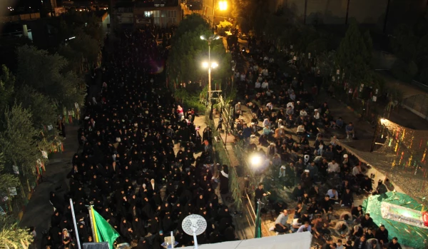 برگزاری مراسم شب وداع با شهید گمنام در پردیس حضرت معصومه(س) 2