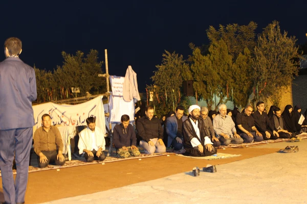 برگزاری مراسم شب وداع با شهید گمنام در پردیس حضرت معصومه(س) 2