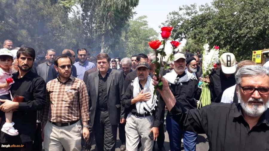 با حضور رییس دانشگاه فرهنگیان و مسؤولان استان برگزار شد:

تشییع و خاکسپاری پیکر پاک شهید گمنام دفاع مقدس در پردیس حضرت معصومه (س) 2