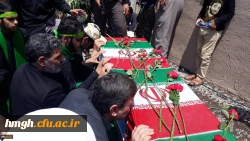 با حضور رییس دانشگاه فرهنگیان و مسؤولان استان برگزار شد:

تشییع و خاکسپاری پیکر پاک شهید گمنام دفاع مقدس در پردیس حضرت معصومه (س) 2