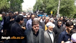 با حضور رییس دانشگاه فرهنگیان و مسؤولان استان برگزار شد:

تشییع و خاکسپاری پیکر پاک شهید گمنام دفاع مقدس در پردیس حضرت معصومه (س) 2