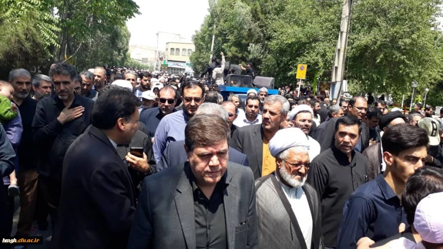 با حضور رییس دانشگاه فرهنگیان و مسؤولان استان برگزار شد:

تشییع و خاکسپاری پیکر پاک شهید گمنام دفاع مقدس در پردیس حضرت معصومه (س) 2