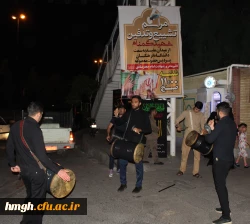 برگزاری مراسم شب وداع با شهید گمنام در پردیس حضرت معصومه(س) 2