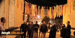 برگزاری مراسم شب وداع با شهید گمنام در پردیس حضرت معصومه(س) 2