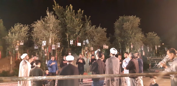 مراسم شام غریبان شهید گمنام در شام غریبان امام صادق(ع) 2