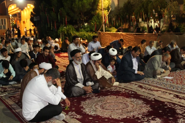 مراسم بزرگداشت هفتمین روز تدفین شهید گمنام در پردیس حضرت معصومه(س) برگزار شد. 2