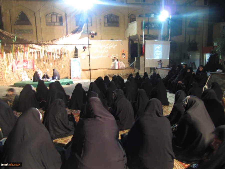 مراسم بزرگداشت هفتمین روز تدفین شهید گمنام در پردیس حضرت معصومه(س) برگزار شد. 2