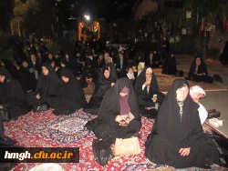 مراسم بزرگداشت هفتمین روز تدفین شهید گمنام در پردیس حضرت معصومه(س) برگزار شد. 2