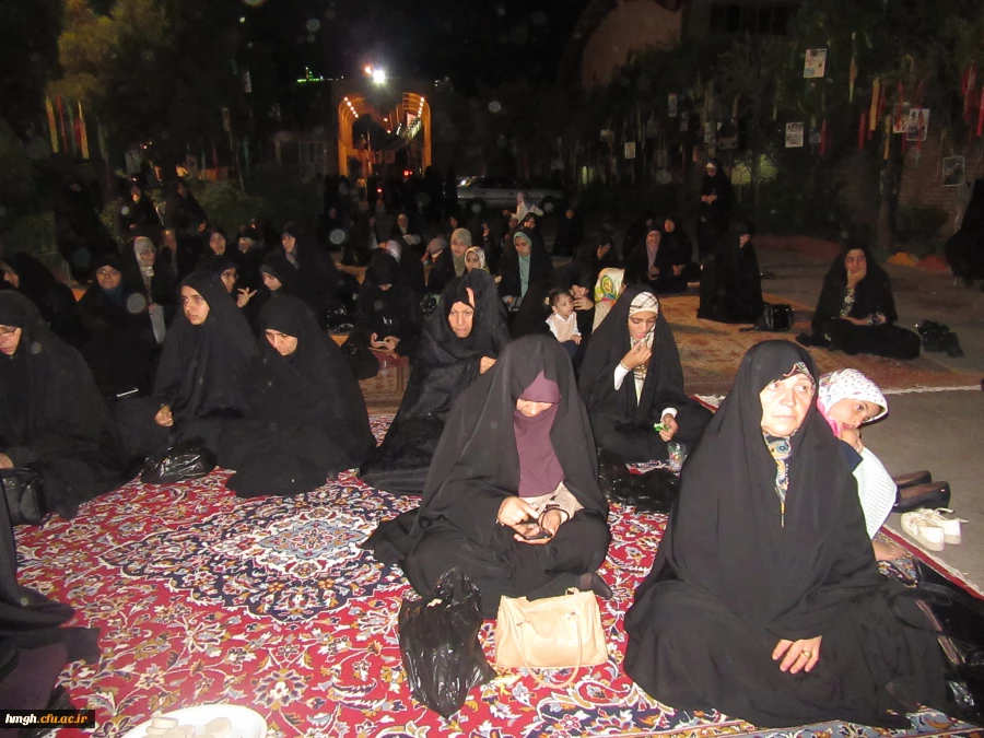 مراسم بزرگداشت هفتمین روز تدفین شهید گمنام در پردیس حضرت معصومه(س) برگزار شد. 2