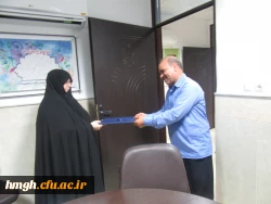 تجلیل از آزاده غیور پردیس حضرت معصومه(س) 2