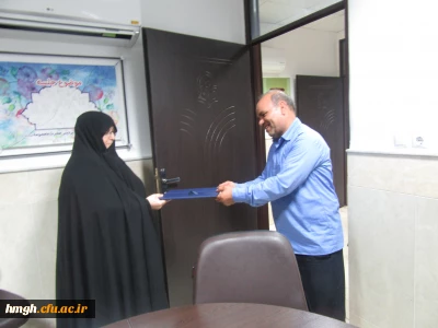 تجلیل از آزاده غیور پردیس حضرت معصومه(س)