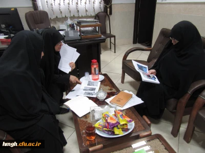 جلسه برنامه ریزی فعالیت های ساعت فرهنگی در سال تحصیلی جدید