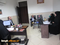 بازدید مسؤولان دانشگاه فرهنگیان استان قم از پردیس حضرت معصومه(س) در اولین روز سال تحصیلی جدید 2