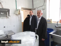 بازدید مسؤولان دانشگاه فرهنگیان استان قم از پردیس حضرت معصومه(س) در اولین روز سال تحصیلی جدید 2