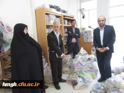 بازدید مسؤولان دانشگاه فرهنگیان استان قم از پردیس حضرت معصومه(س) در اولین روز سال تحصیلی جدید 2