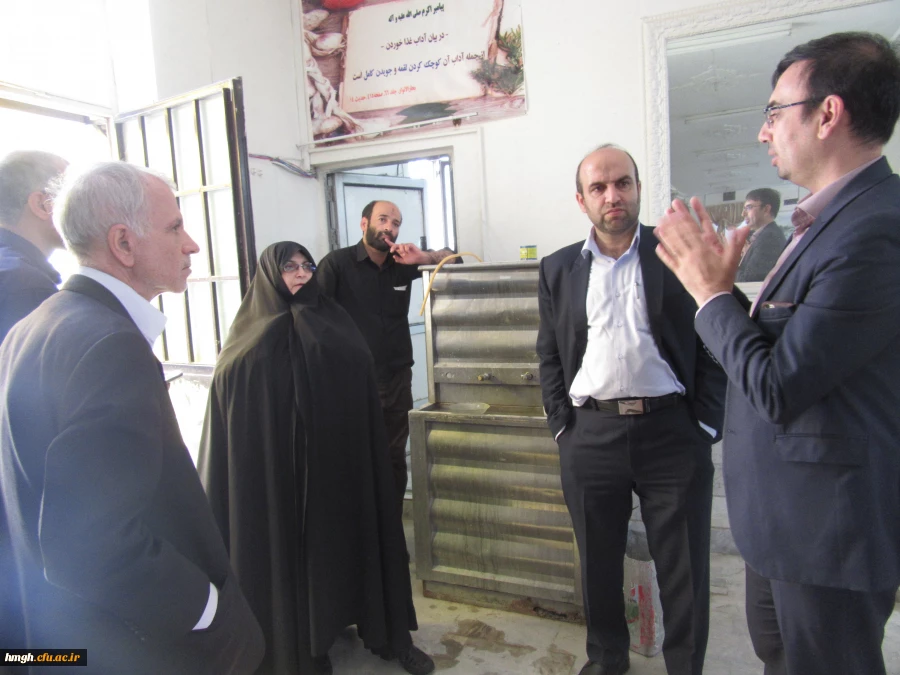 بازدید مسؤولان دانشگاه فرهنگیان استان قم از پردیس حضرت معصومه(س) در اولین روز سال تحصیلی جدید 2