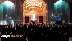 شرکت دانشجومعلمان در برنامه افتتاحیه سال تحصیلی جدید در حرم مطهر حضرت معصومه(س) 2