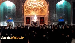 شرکت دانشجومعلمان در برنامه افتتاحیه سال تحصیلی جدید در حرم مطهر حضرت معصومه(س) 2