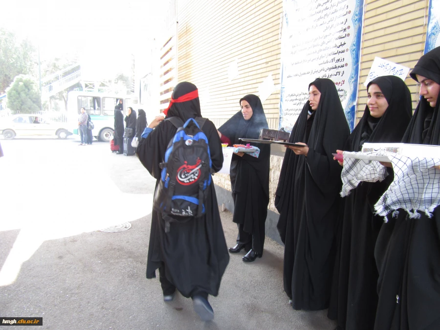 دانشجومعلمان خادم موکب اربعین جهت خدمت به عاشقان حسینی اعزام شدند. 27