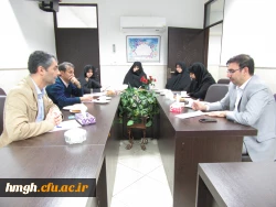 برگزاری جلسه با مسؤولان اداره کل آموزش فنی و حرفه ای استان قم 2
