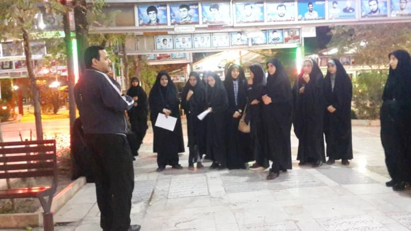 شرکت دانشجومعلمان پردیس حضرت معصومه(س) در مراسم غبارروبی گلزار شهدا 2