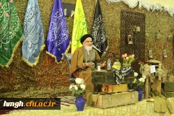 ویژه برنامه باشکوه گرامیداشت هفته بسیج در پردیس حضرت معصومه(س) برگزار شد. 2