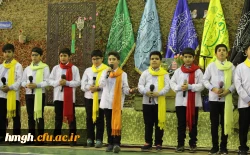 ویژه برنامه باشکوه گرامیداشت هفته بسیج در پردیس حضرت معصومه(س) برگزار شد. 2