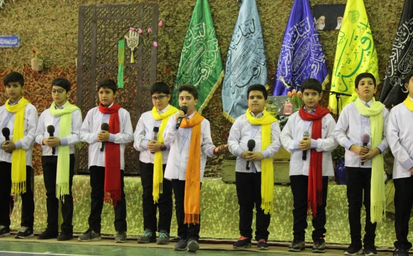 ویژه برنامه باشکوه گرامیداشت هفته بسیج در پردیس حضرت معصومه(س) برگزار شد. 2