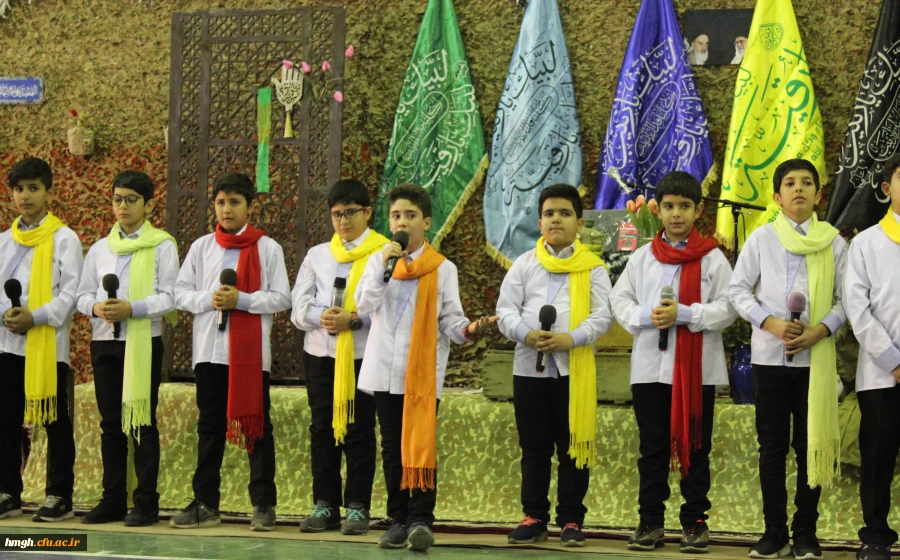 ویژه برنامه باشکوه گرامیداشت هفته بسیج در پردیس حضرت معصومه(س) برگزار شد. 2