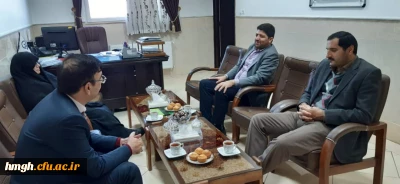 بازدید نمایندگان طرح و برنامه و بودجه دانشگاه فرهنگیان از پردیس حضرت معصومه(س)