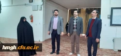 بازدید نمایندگان طرح و برنامه و بودجه دانشگاه فرهنگیان از پردیس حضرت معصومه(س) 2