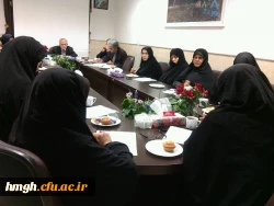 برگزاری جلسه شورای پردیس حضرت معصومه(س) با موضوع برنامه های روز دانشجو 2