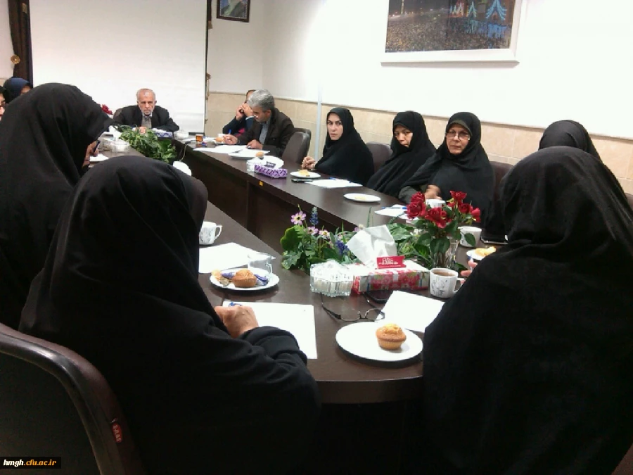 برگزاری جلسه شورای پردیس حضرت معصومه(س) با موضوع برنامه های روز دانشجو 2