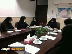 برگزاری جلسه شورای پردیس حضرت معصومه(س) با موضوع برنامه های روز دانشجو 2