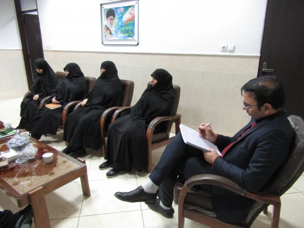 جلسه شورای پردیس حضرت معصومه(س) با موضوع تدارکات و اقدامات لازم در روز تشییع پیکر پاک شهید حاج قاسم سلیمانی برگزار شد. 2