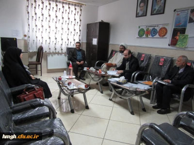 بازدید سرپرست مدیریت امور پردیس های استان از جلسات تأیید صلاحیت های عمومی و تخصصی اساتید نیمسال دوم 99-98