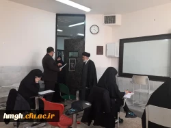 بازدید مسؤولان دانشگاه فرهنگیان استان قم از جلسه امتحانات و قسمت های مختلف پردیس حضرت معصومه(س) 2