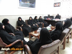 جلسه تجلیل سرپرست پردیس حضرت معصومه(س) توسط کارکنان در روز میلاد حضرت زهرا(س) 2