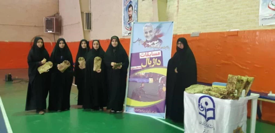 برگزاری مسابقات داژبال جام سردار شهید حاج قاسم سلیمانی به مناسبت دهه فجر  3