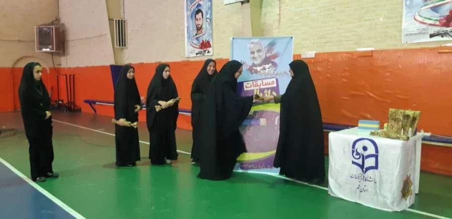 برگزاری مسابقات داژبال جام سردار شهید حاج قاسم سلیمانی به مناسبت دهه فجر  4