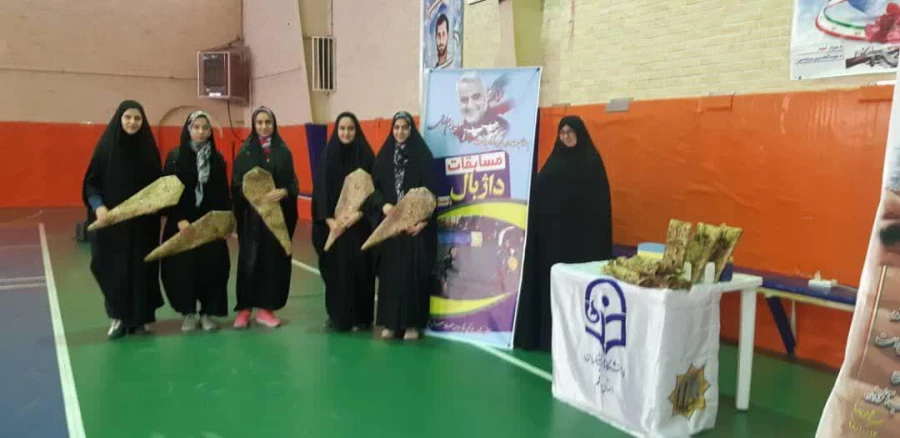 برگزاری مسابقات داژبال جام سردار شهید حاج قاسم سلیمانی به مناسبت دهه فجر  5