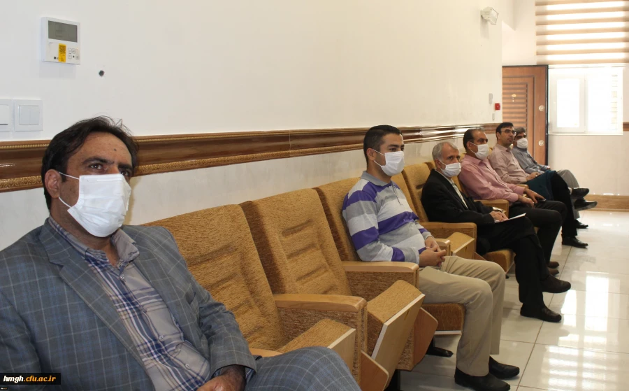 برگزاری نشست علمی "کرونا و چالش های آموزشی و بهداشتی" در دانشگاه فرهنگیان استان قم 2