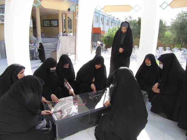 برگزار شد: مراسم سالگرد تشییع و خاکسپاری شهید گمنام دفاع مقدس 6