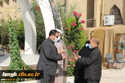 در جوار شهید گمنام پردیس حضرت معصومه(س) برگزار شد:

مراسم گرامیداشت هفته دفاع مقدس و تجلیل از یادگاران هشت سال دفاع مقدس 2