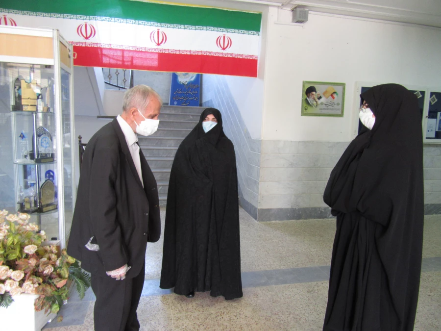 بازدید مسؤول نظارت و ارزیابی دانشگاه فرهنگیان استان قم از روند مصاحبه داوطلبان چند برابر ظرفیت سال 99 3