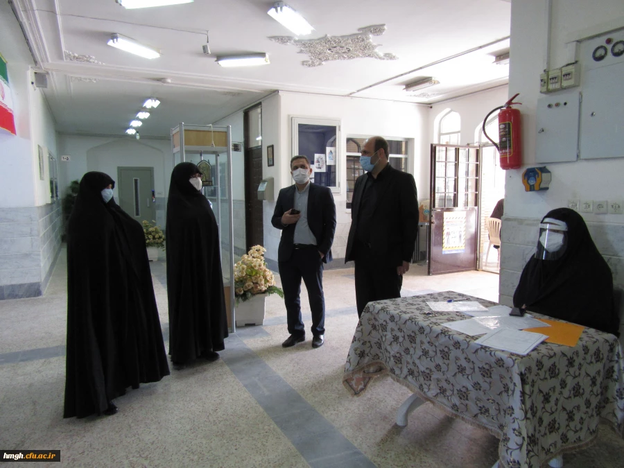 بازدید مسؤولان اداره کل آموزش و پرورش استان قم از فرایند مصاحبه داوطلبان چند برابر ظرفیت سال 99 4