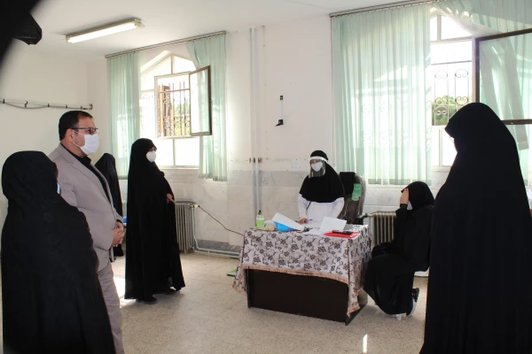 بازدید مدیر امور پردیس های دانشگاه فرهنگیان استان قم از روند مصاحبه دعوت شدگان چند برابر ظرفیت 4