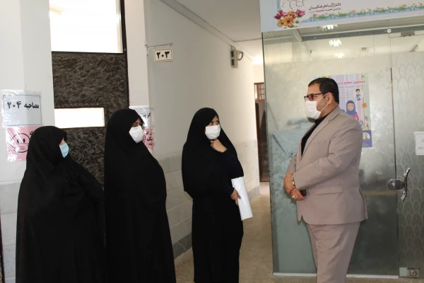 بازدید مدیر امور پردیس های دانشگاه فرهنگیان استان قم از روند مصاحبه دعوت شدگان چند برابر ظرفیت 5