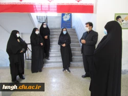 بازدید مسؤولان اداره سلامت و تندرستی اداره کل آموزش و پرورش استان قم از مکان مصاحبه پذیرفته شدگان چند برابر ظرفیت 2